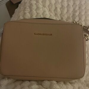 Michael Kors Beige Crossbody Bag